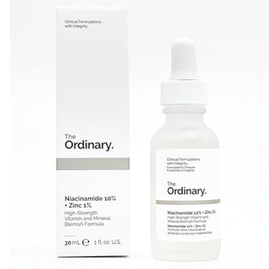 ✨ The Ordinary Niacinamide 10% + Zinc 1% - Control de Imperfecciones y Poros