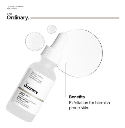 The Ordinary Salicylic Acid 2% Solution – Control Total de Imperfecciones