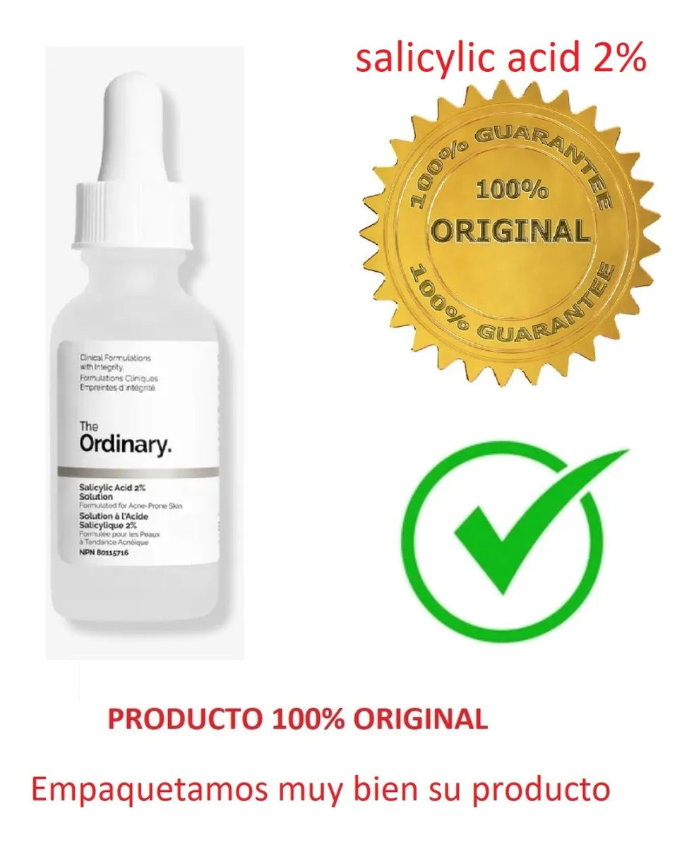 The Ordinary Salicylic Acid 2% Solution – Control Total de Imperfecciones